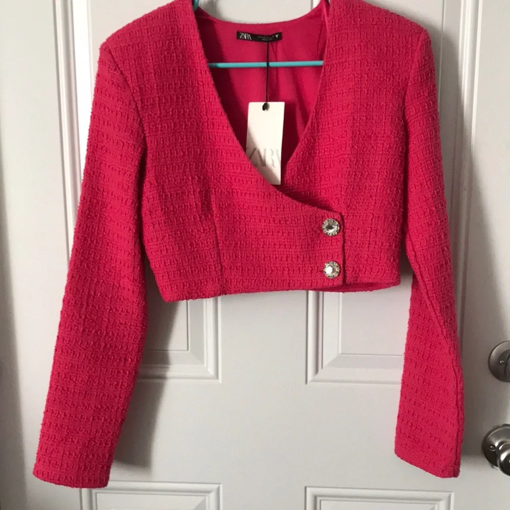 Zara cute crop  jacket - Picture 3 of 14